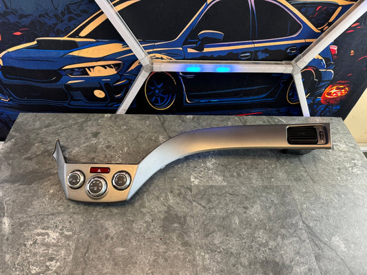 2008-2014 Subaru Impreza WRX STi Dash Climate Control HVAC Trim Cover