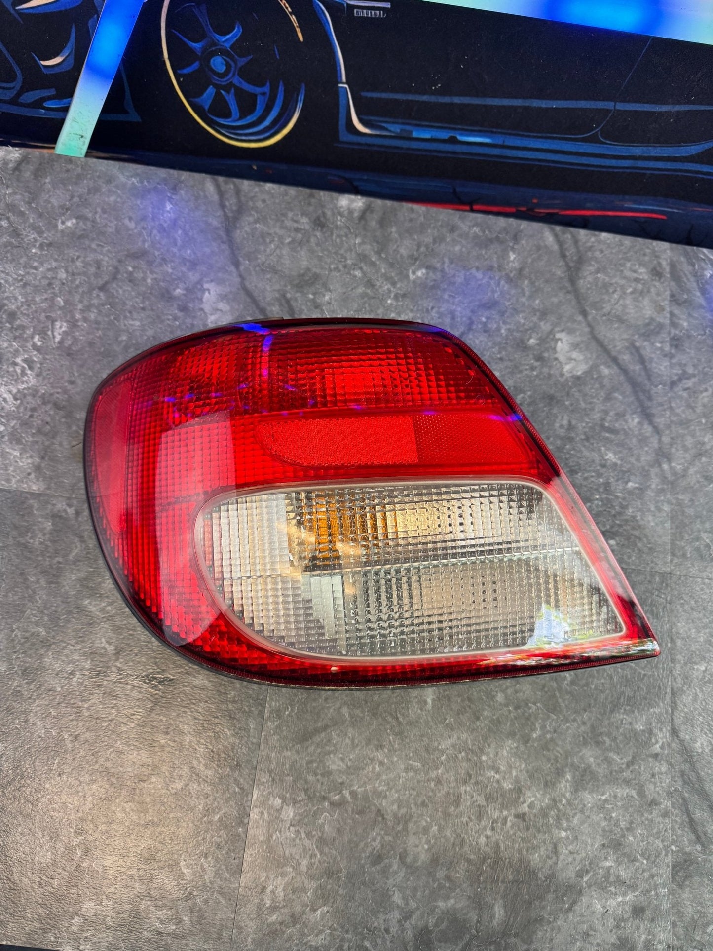 2002-2003 Subaru Impreza WRX OEM LH Side Clear Tail Light Assembly Sedan