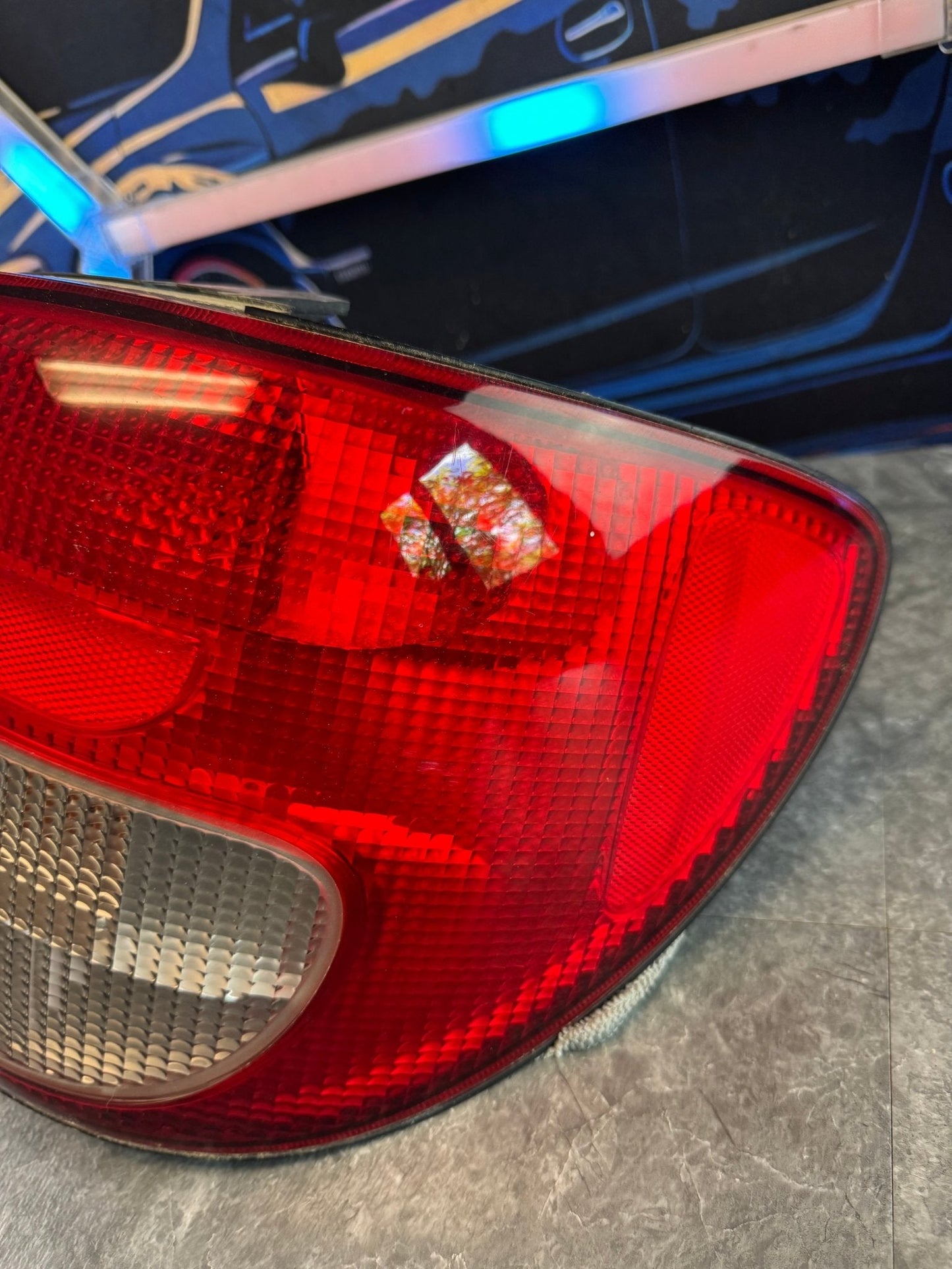 2002-2003 Subaru Impreza WRX OEM RH Side Tail Light Assembly Sedan