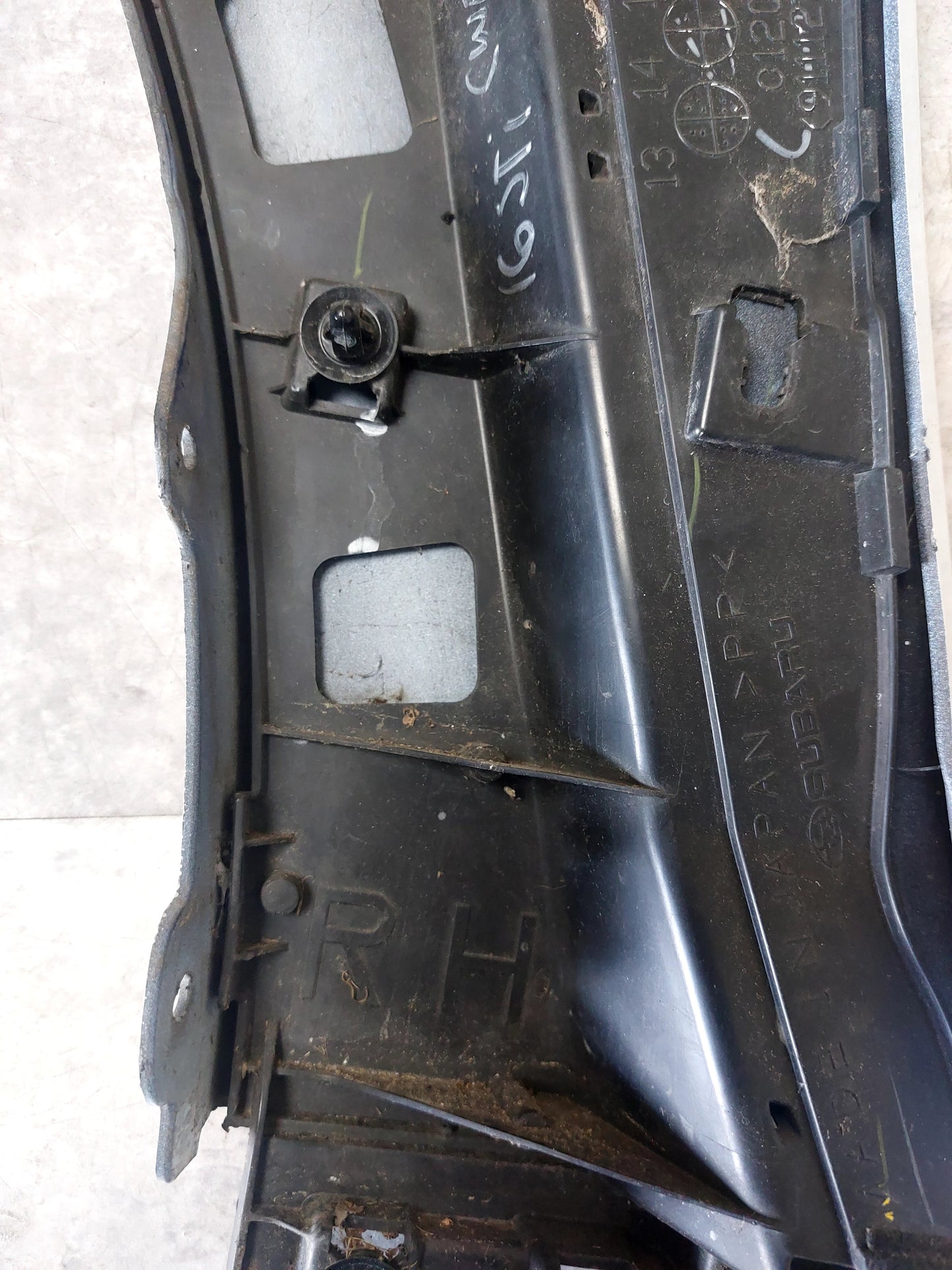 2015-2021 Subaru WRX STi OEM RH Fender Garnish CWP