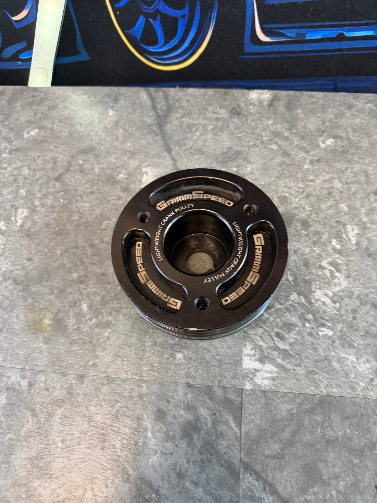 Grimmspeed crank pulley Subaru wrx and STi ej255 ej205 ej257