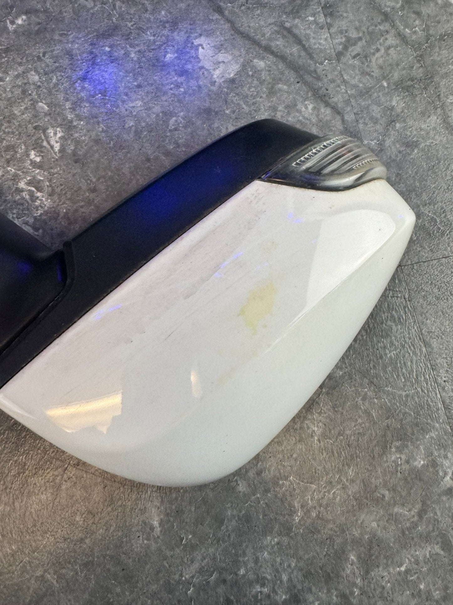 2015-2021 Subaru WRX STi OEM RH Passenger Side Mirror Turn Signal Light Crystal White Pearl (K1X)
