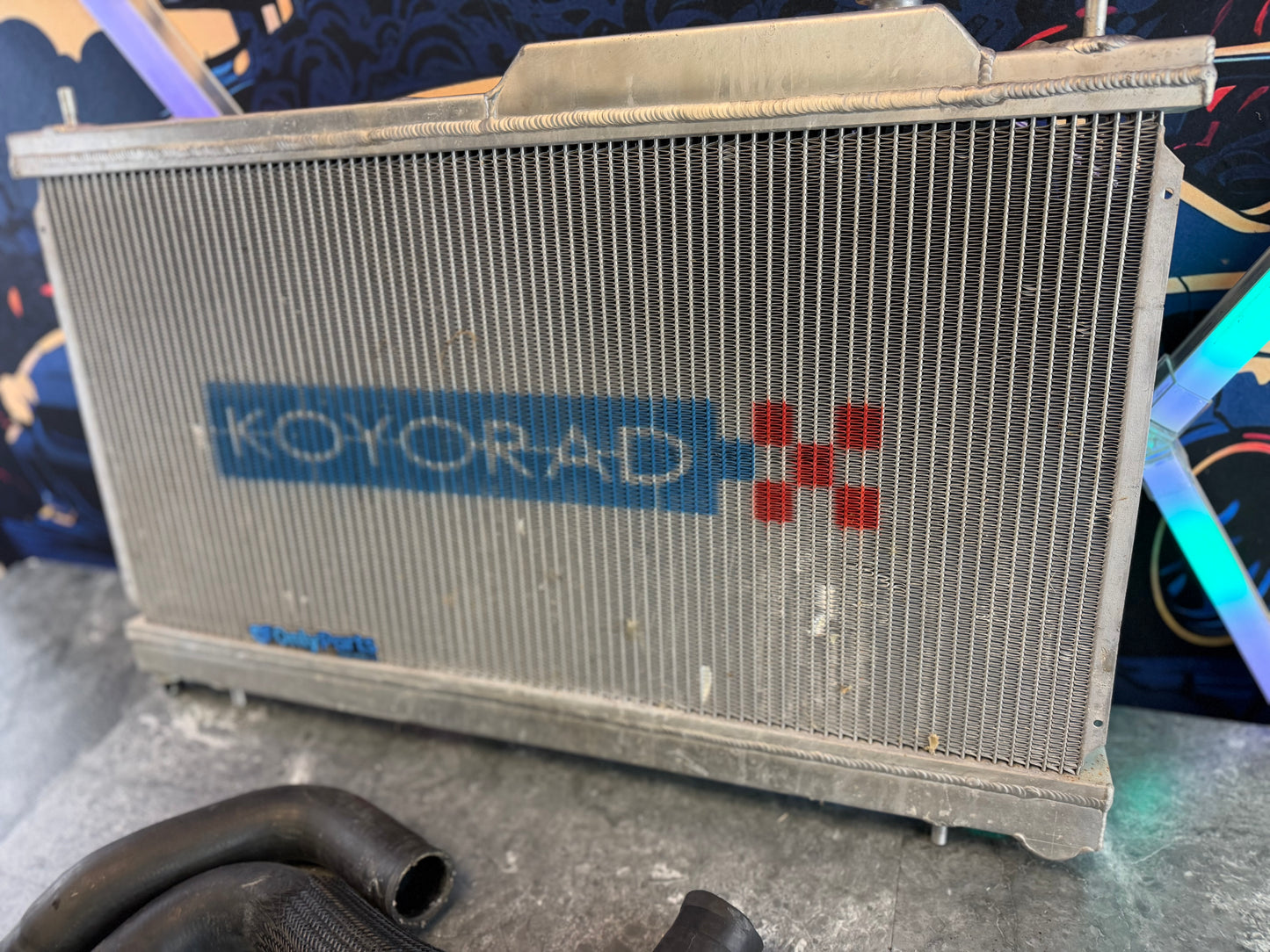 2008-2021 Subaru STi / 2008-2014 Subaru WRX All Aluminum Koyorad Radiator  w/ hoses