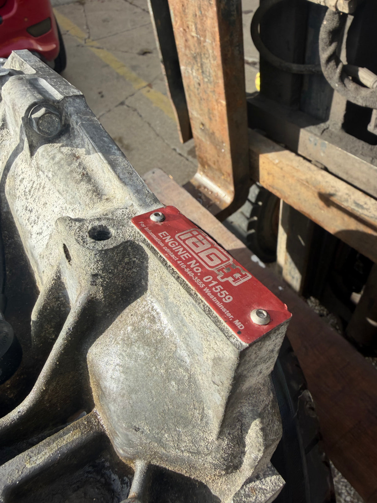 IAG STAGE 3 TUFF short block USED closed deck ej257 99.75 MM forged , I beam rods , arp rod bolts , nitrate crank , 1/2” drilled , ARP 1/2” studs included