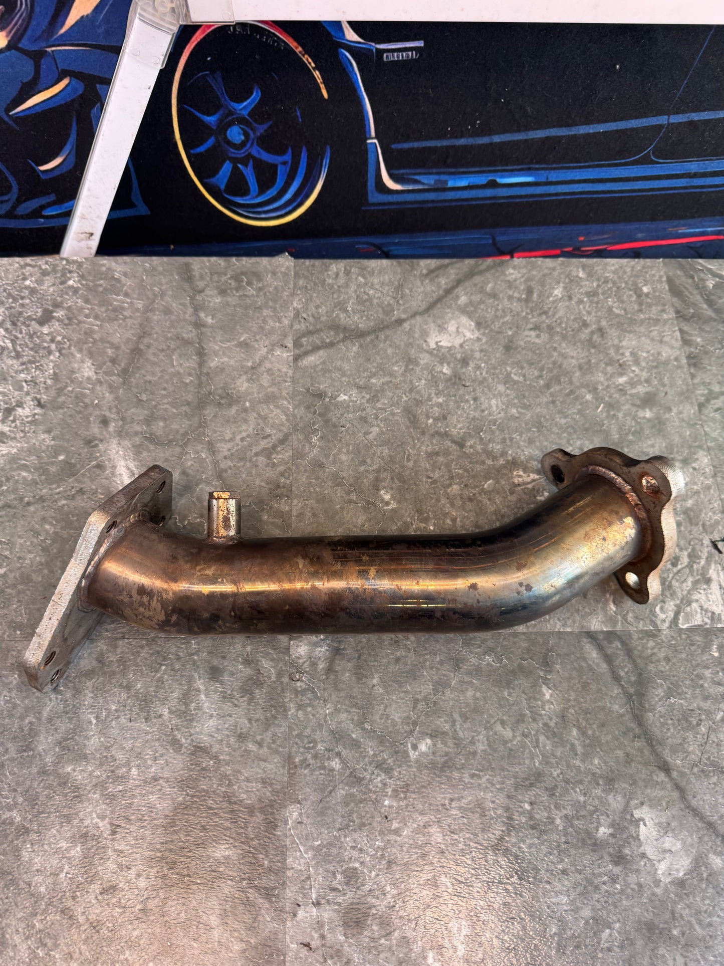 2004-2021 Subaru WRX STi Aftermarket Equal Length Headers Tomei Style With 3 Bolt Up Pipe