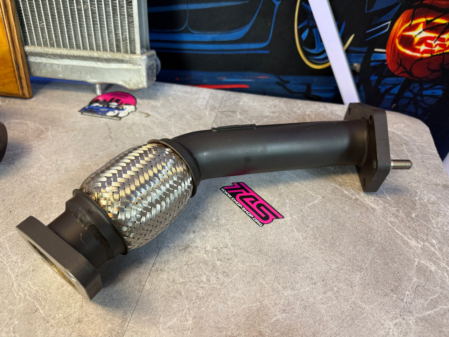 GRIMMSPEED 2 bolt up pipe ej255 ej205 ej257 Subaru wrx & STi cerikote NEW