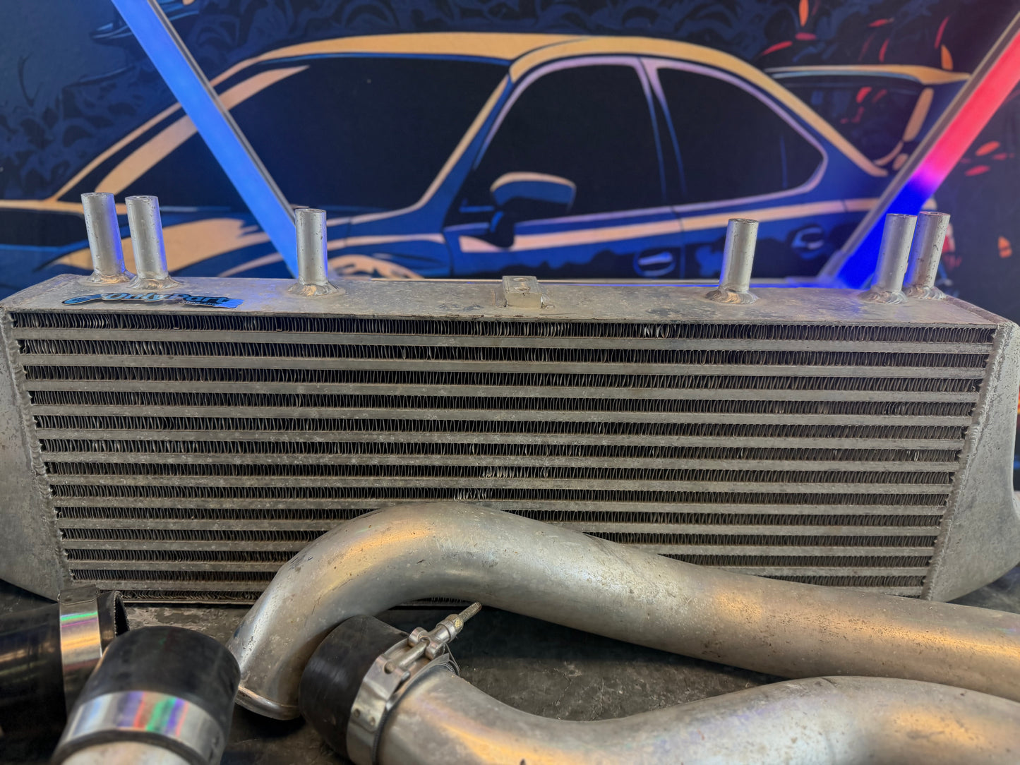 TURBO XS front mount intercooler kit 2002-2007 wrx & 2004-2007 Subaru STi FMIC