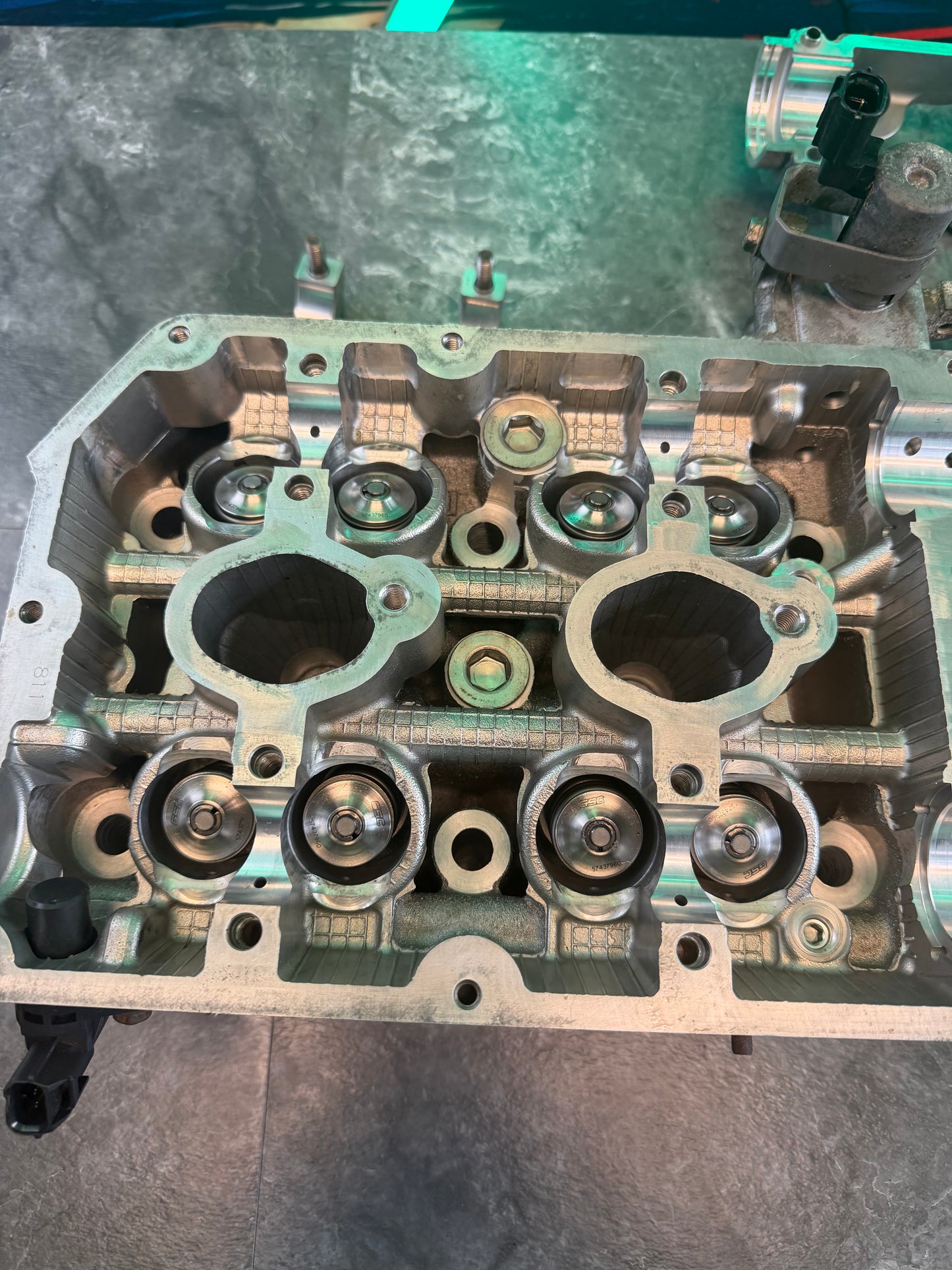 Outfront Motorsports w25 2008-2021 DAVCS dual avcs Subaru STi cylinder heads 1/2 drilled GSC