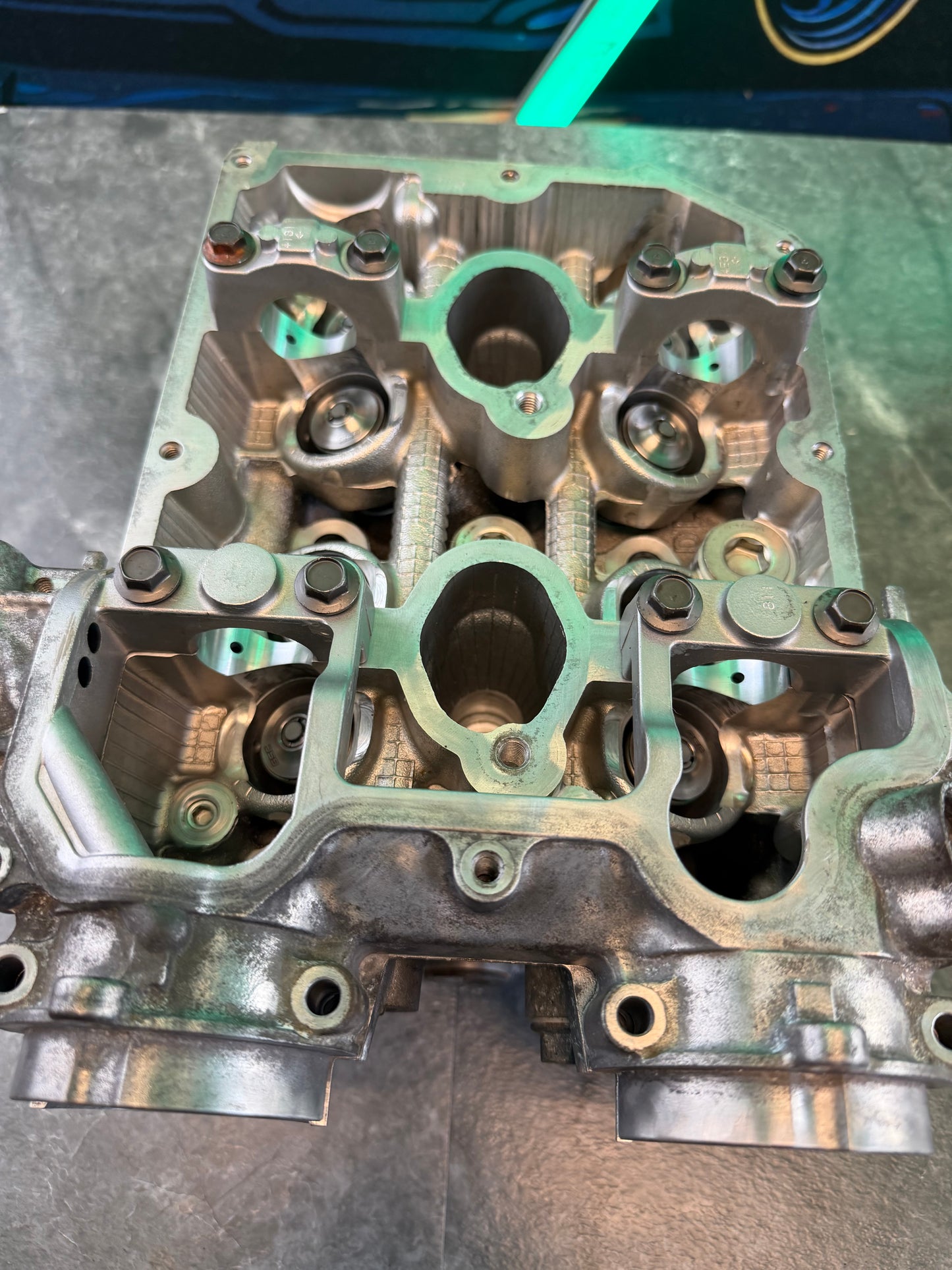 Outfront Motorsports w25 2008-2021 DAVCS dual avcs Subaru STi cylinder heads 1/2 drilled GSC