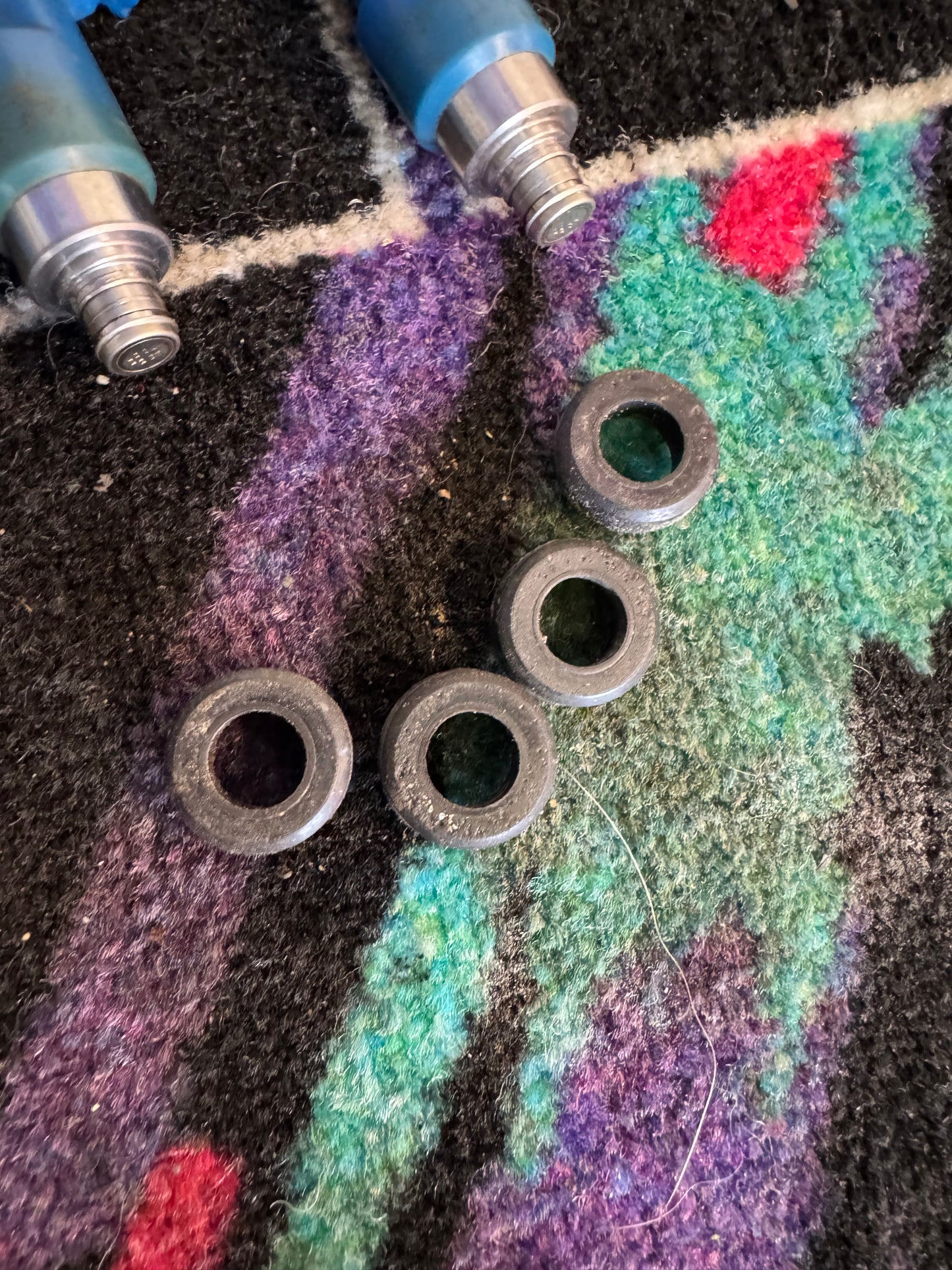 2007-2021 Subaru WRX STi OEM Denso STi Blue Injectors 565cc J3