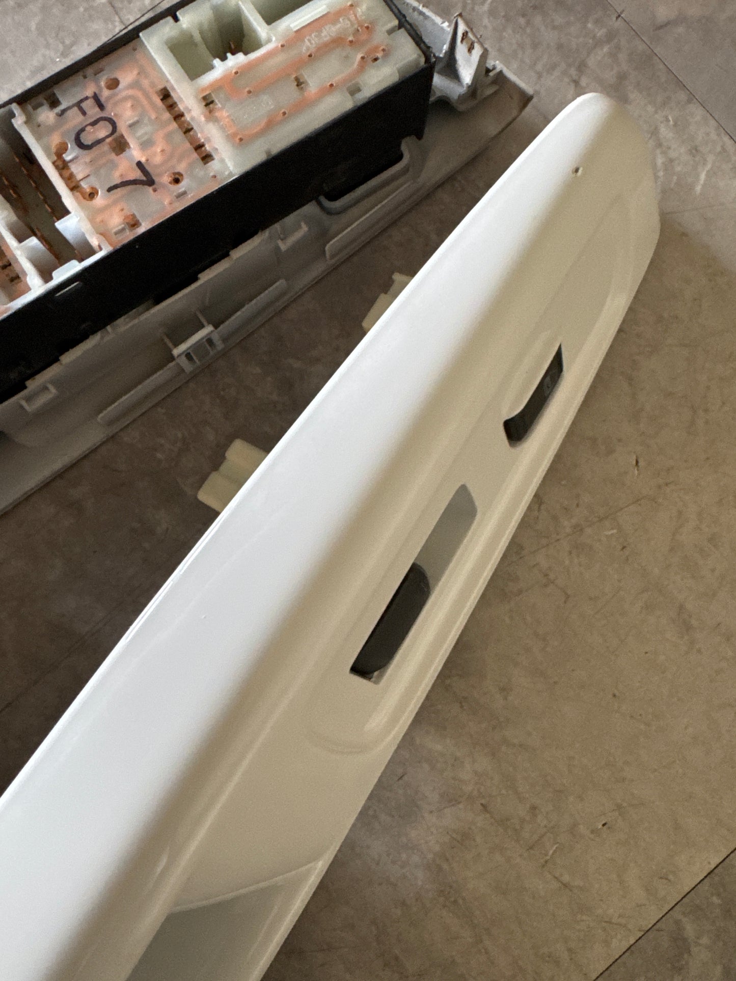2008-2014 Subaru Impreza WRX STi OEM Front Window Switch Panel Pair Painted White