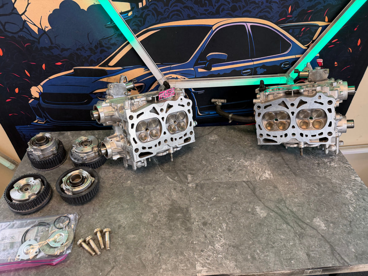 N25 2008-2021 SUBARU BUILT & CAMMED EJ257 HEADS OUTFRONT