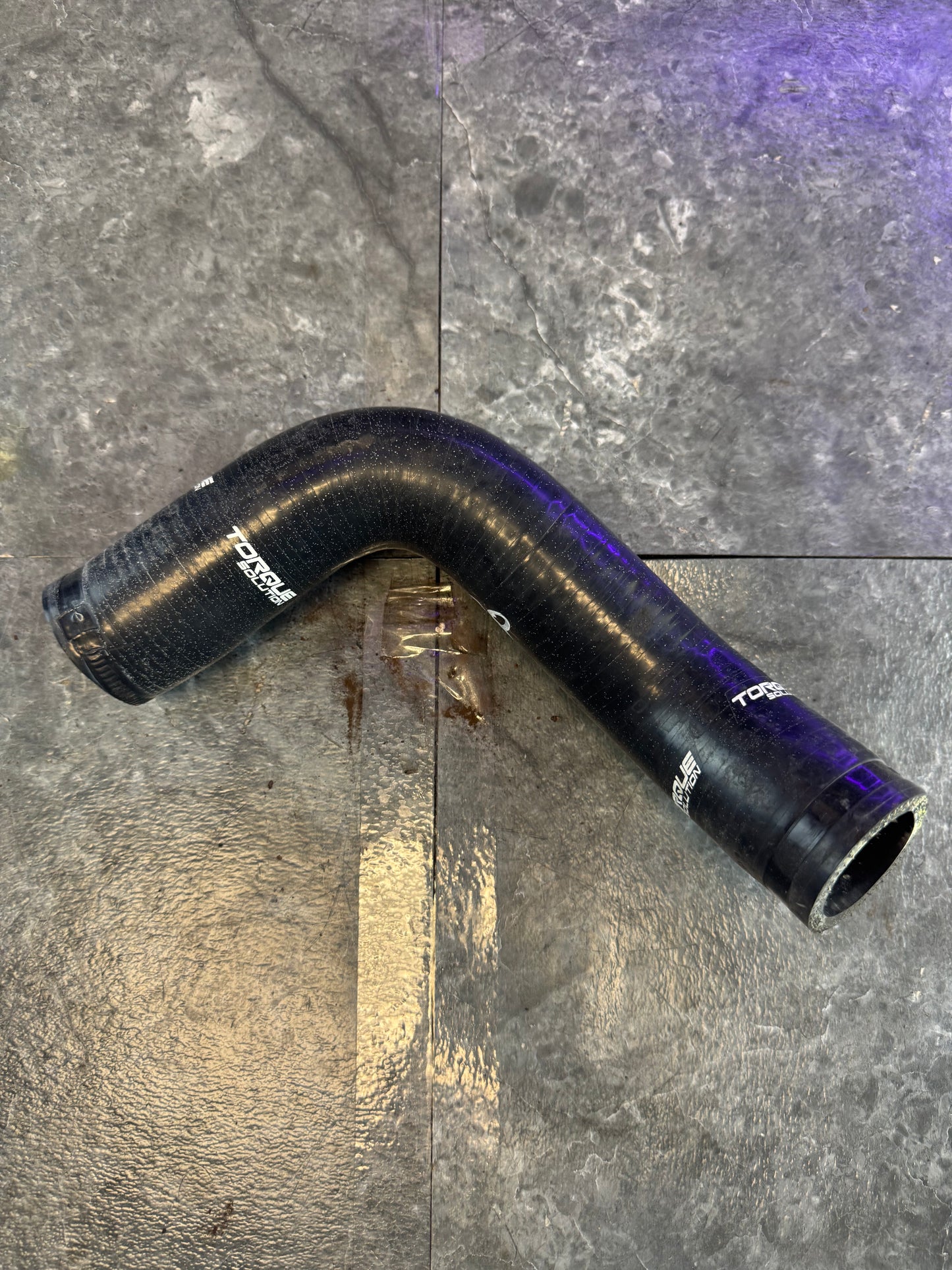 2008-2021 Subaru WRX STi Torque Solution Silicone Upper And Lower Radiator Hoses Black