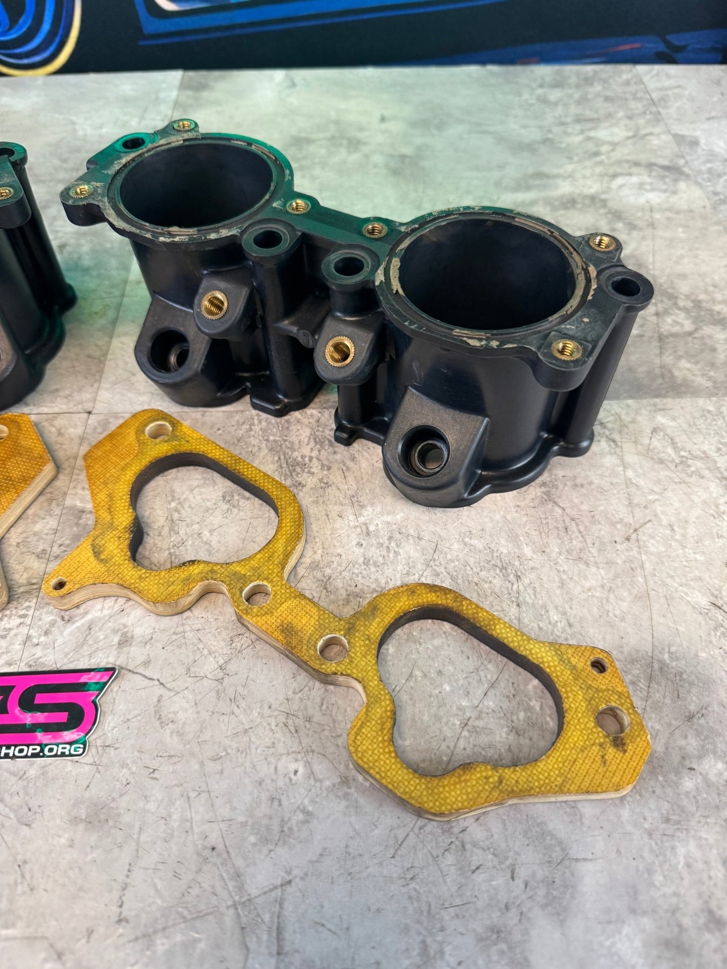 Composite TGV Deletes With Spacers For Subaru 02-14 WRX / 07-21 STi / 07-12 FXT And LGT