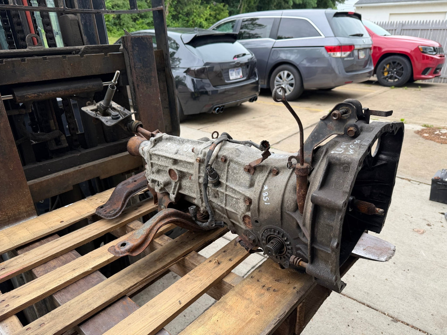 2004 Subaru wrx bugeye blobeye ej205 5 speed manual transmission AWD 3.54 02-04