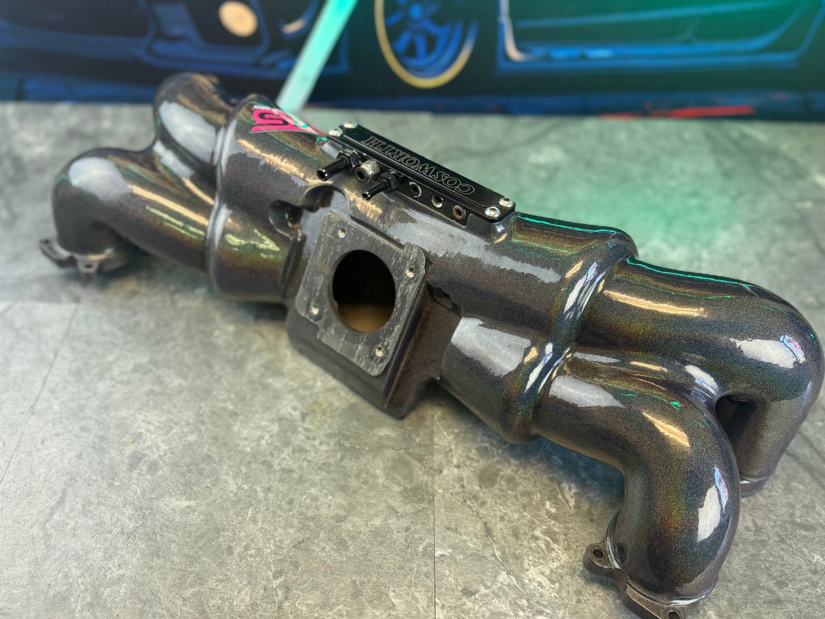 COSWORTH intake manifold cast INLET RCM Subaru STi EJ257 powder coated