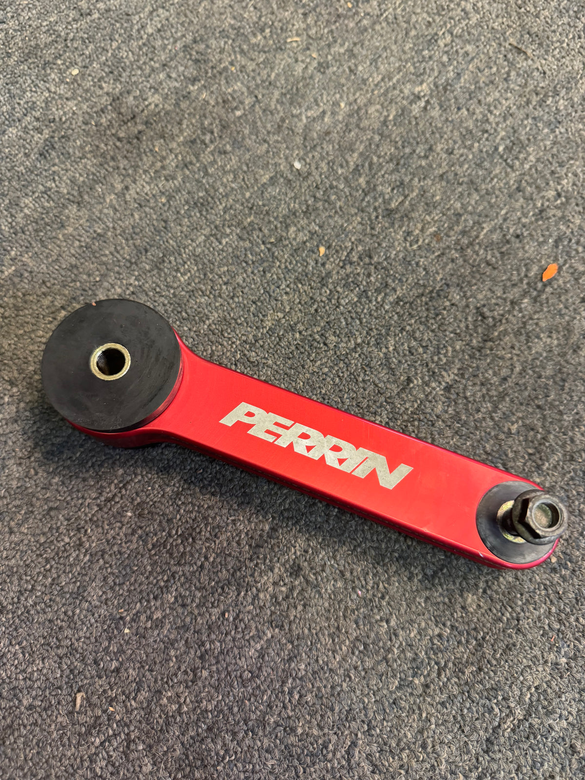 2004-2021 Subaru WRX STi Perrin Pitch Stop Mount Dog Bone Assembly Red