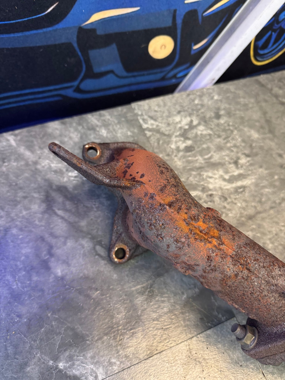 2002-2007 Subaru Impreza WRX STi Exhaust OEM Manifold Headers USDM Ej205 Ej255 Turbo
