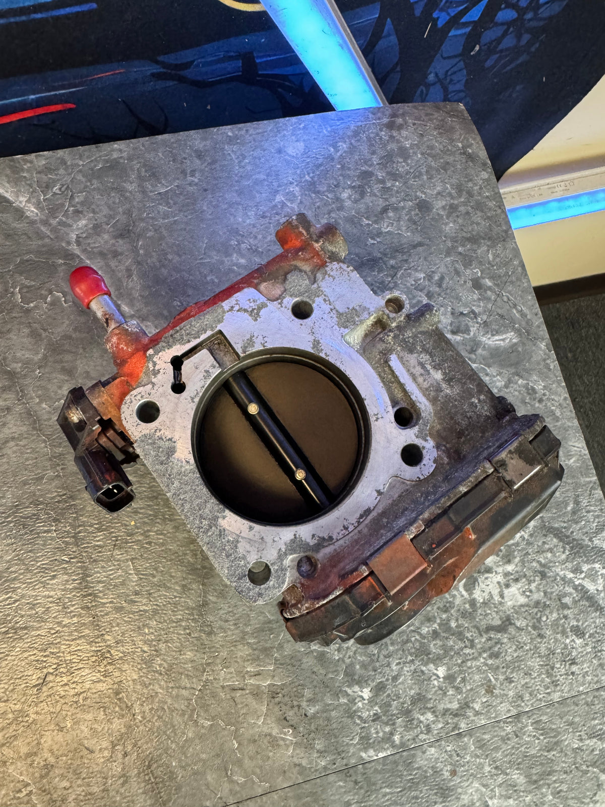 2006 Subaru Impreza WRX STi Throttle OEM Body Assembly With OEM MAP Sensor