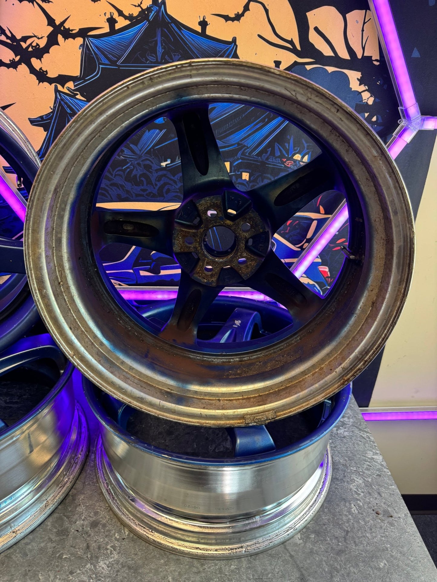 Racing Hart X Work RH R5 Pro Two Piece Welded Wheels Set Of 4 18x8.5 +35 5x100