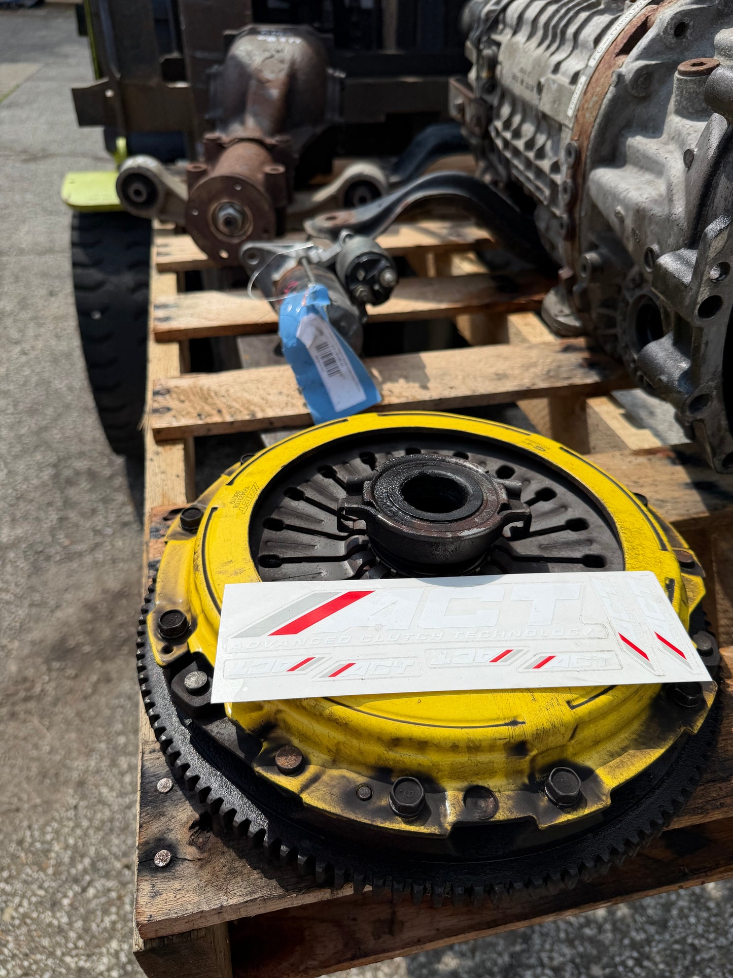 SUBARU six speed transmission swap package for 2008 - 2014 wrx w: STi 3.9 dccd gearbox & r-180 rear differential w/ ACT clutch