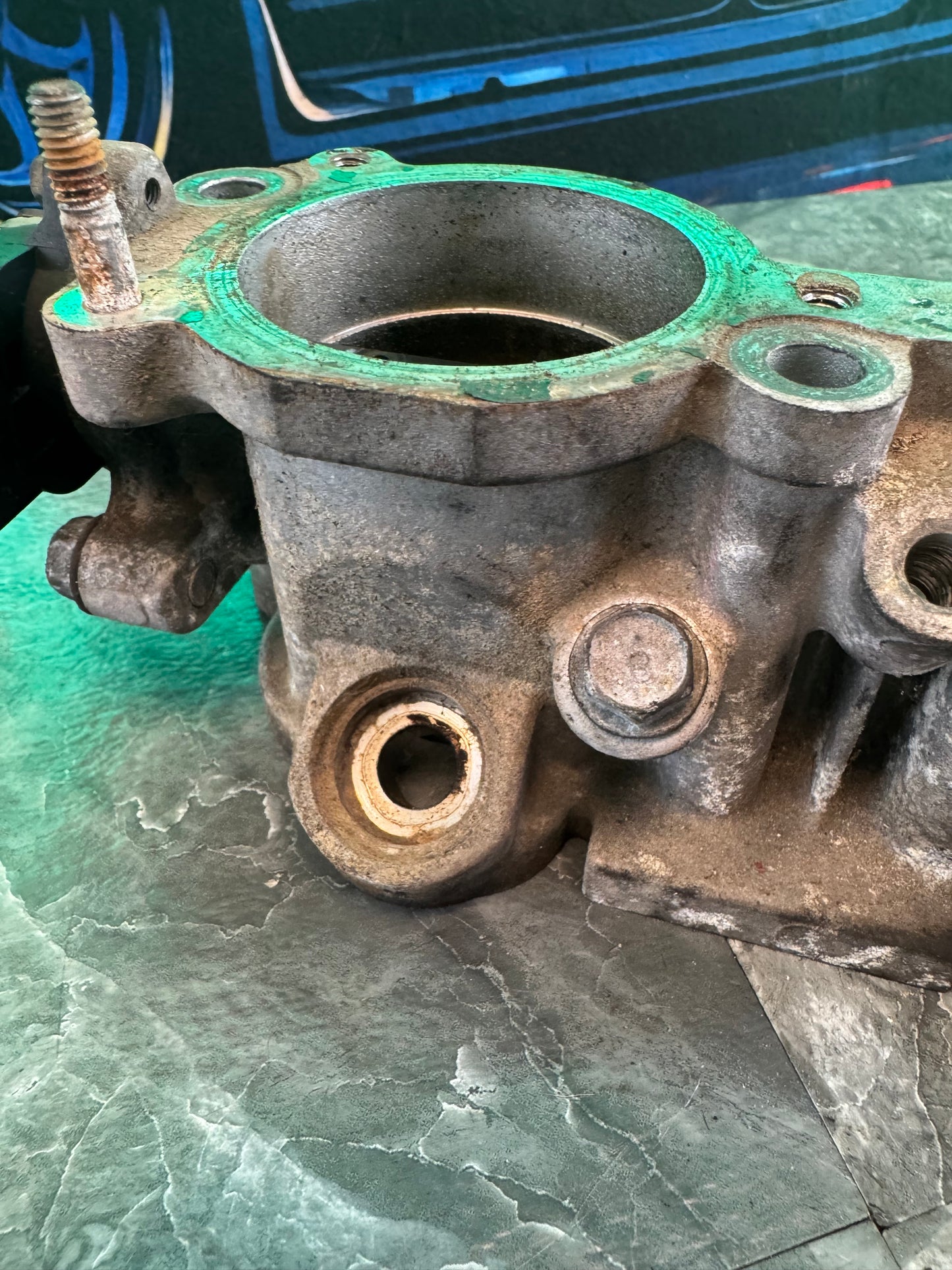 2004-2006 Subaru Impreza WRX STi OEM Engine Intake Manifold TGV Assembly Tumble Generator Valve Side Feed