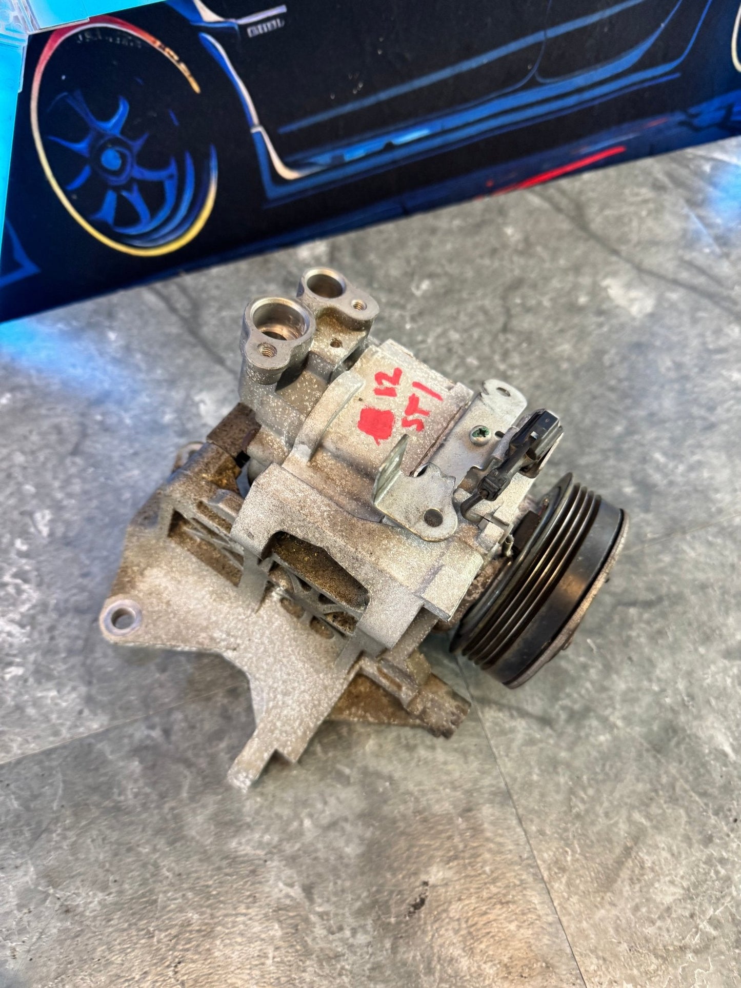 2008-2021 Subaru WRX STi AC Compressor With Brackets