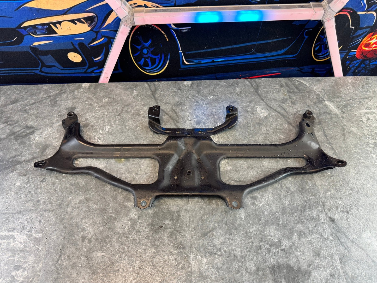2008-2021 Subaru WRX STi Steering Rack Cover Skid Plate Brace