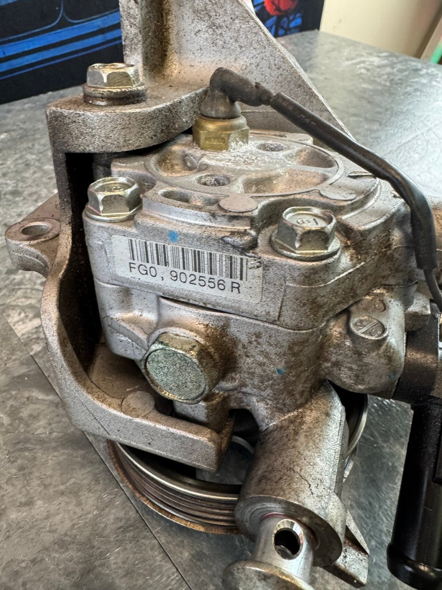 2008- 2021 Subaru WRX STi Power OEM Steering Pump With Bracket KOYO EJ