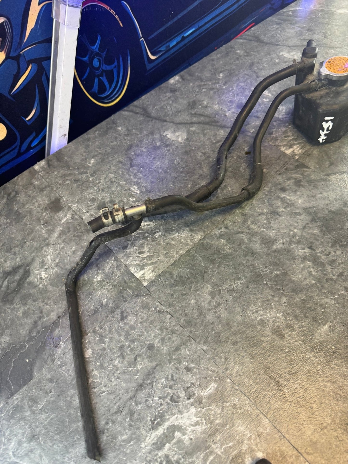 2015-2021 Subaru WRX STi OEM Upper Coolant Tank Assembly w/ Hoses