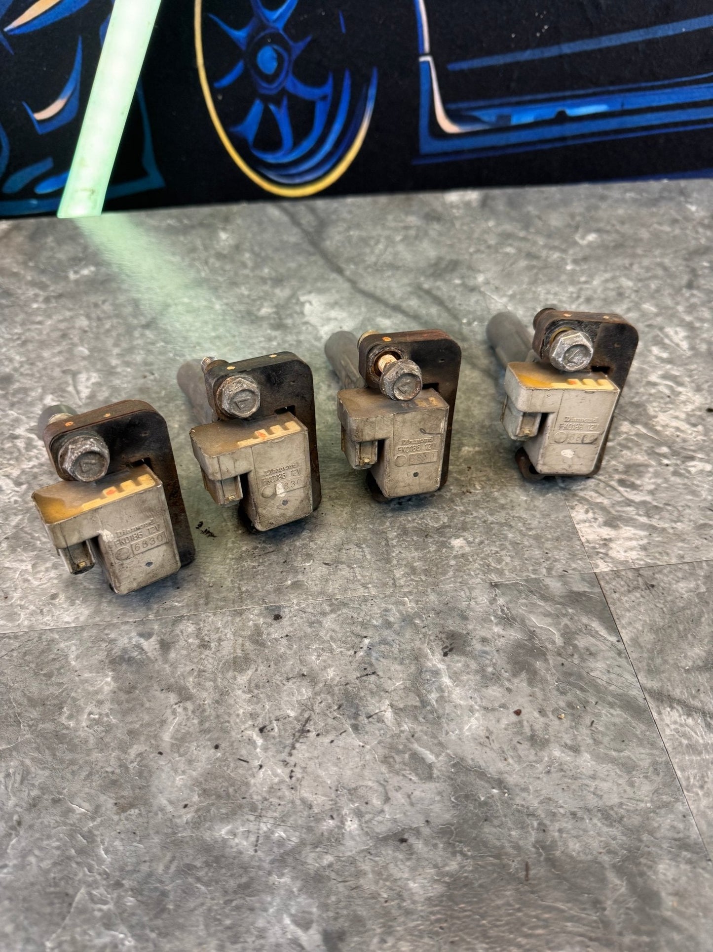 2002-2003 Subaru Impreza WRX Ignition OEM Coil Pack Set Of 4