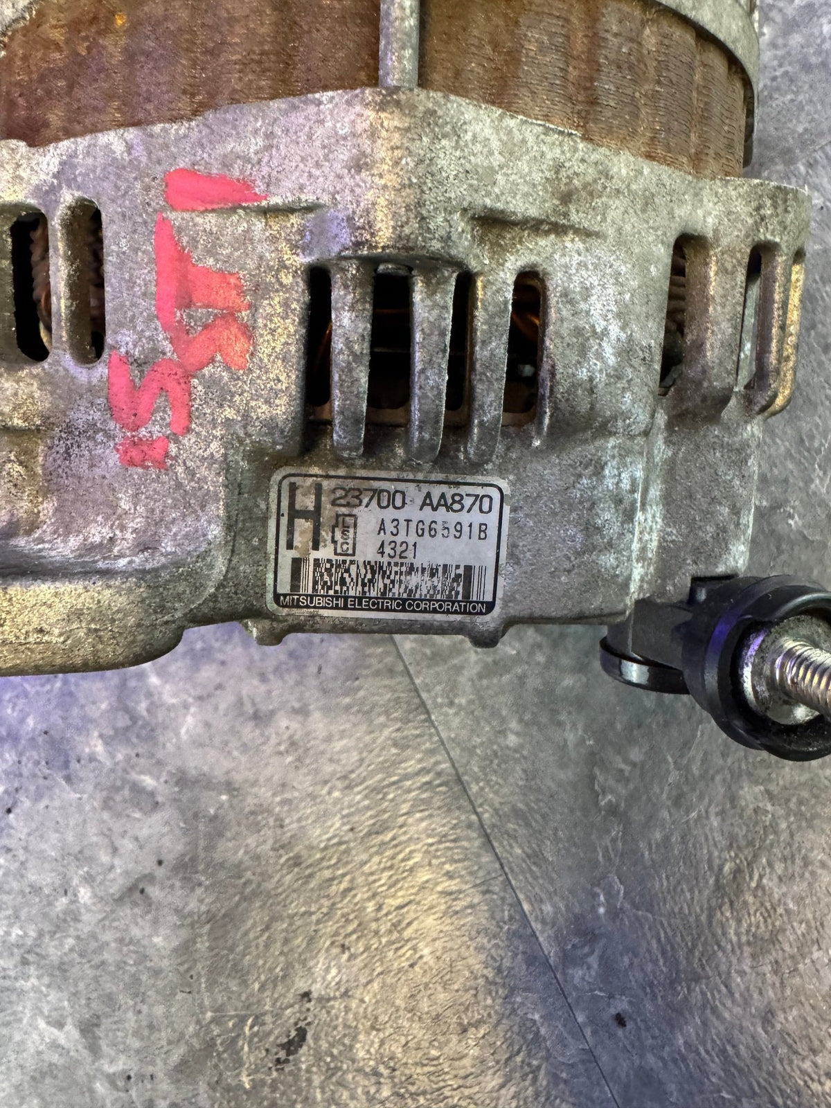 2004-2021 Subaru Impreza WRX STi OEM Alternator