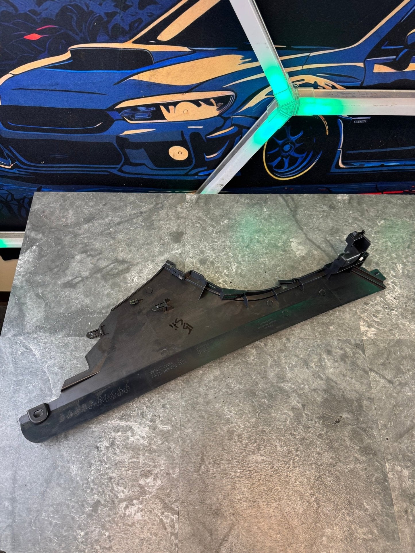 2015-2019 Subaru WRX STi OEM RH Center Console Trim Cover Panel