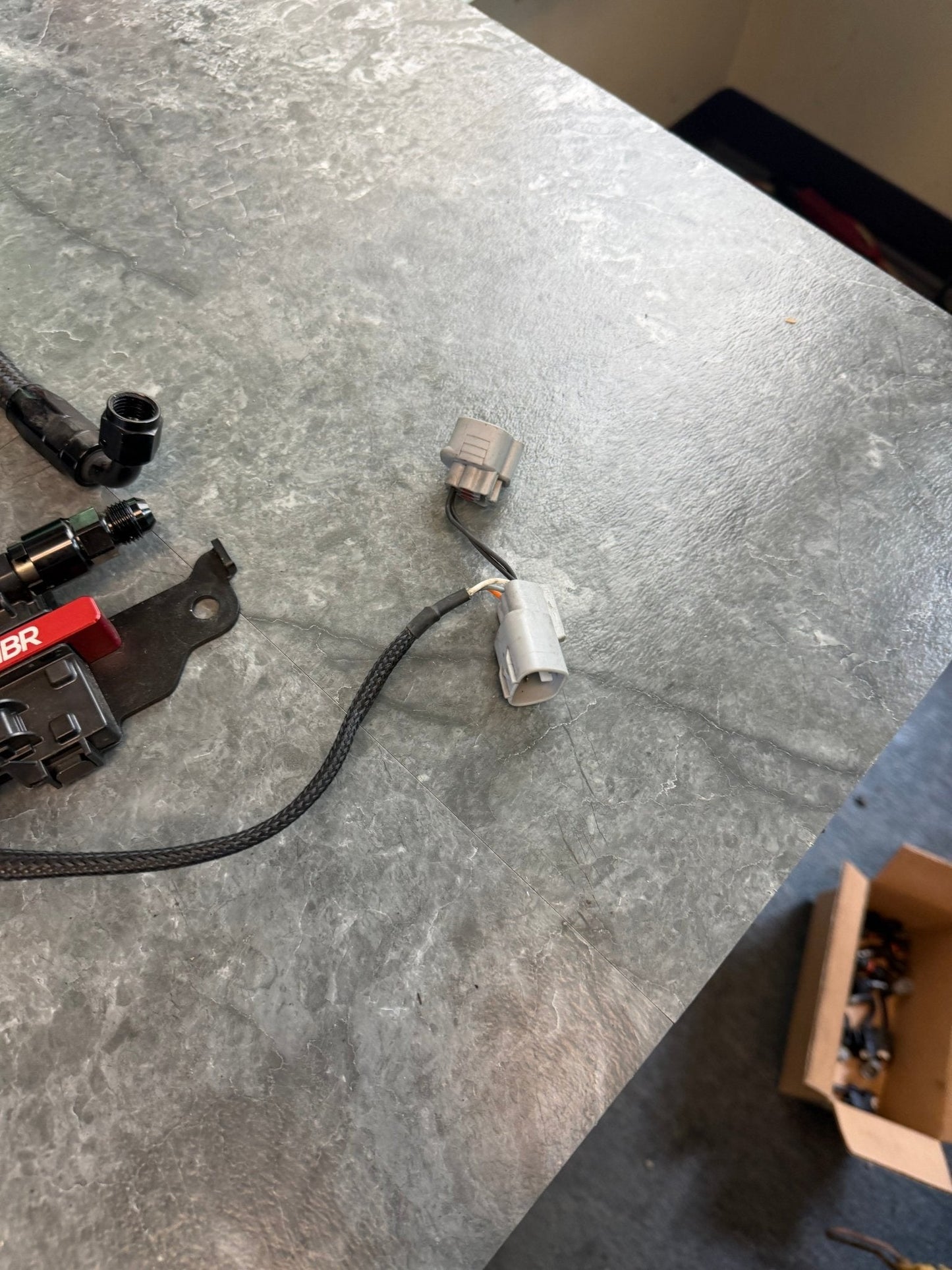 Under the hood fueling kit Subaru STi 08-21 w: iag fuel rails , areomotive FPR, lines , IBR flex fuel kit