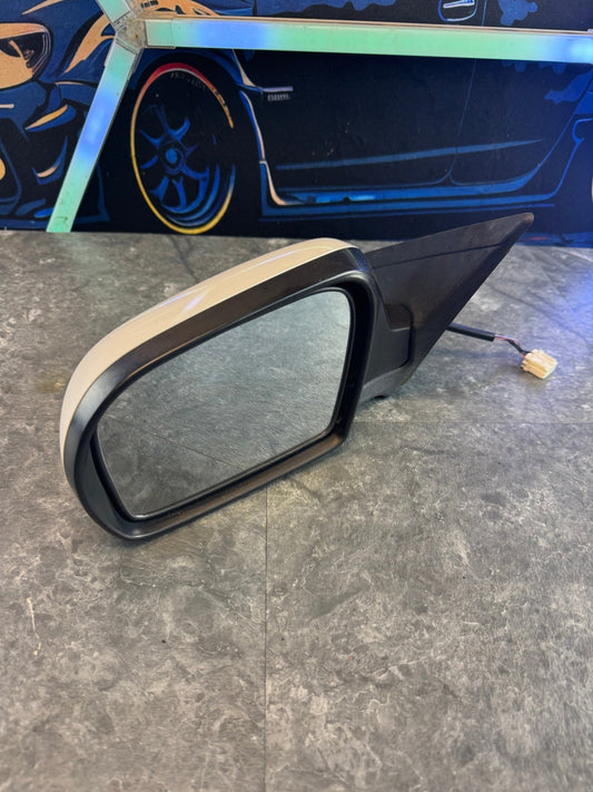 2008-2014 Subaru WRX OEM LH Driver Side Mirror White
