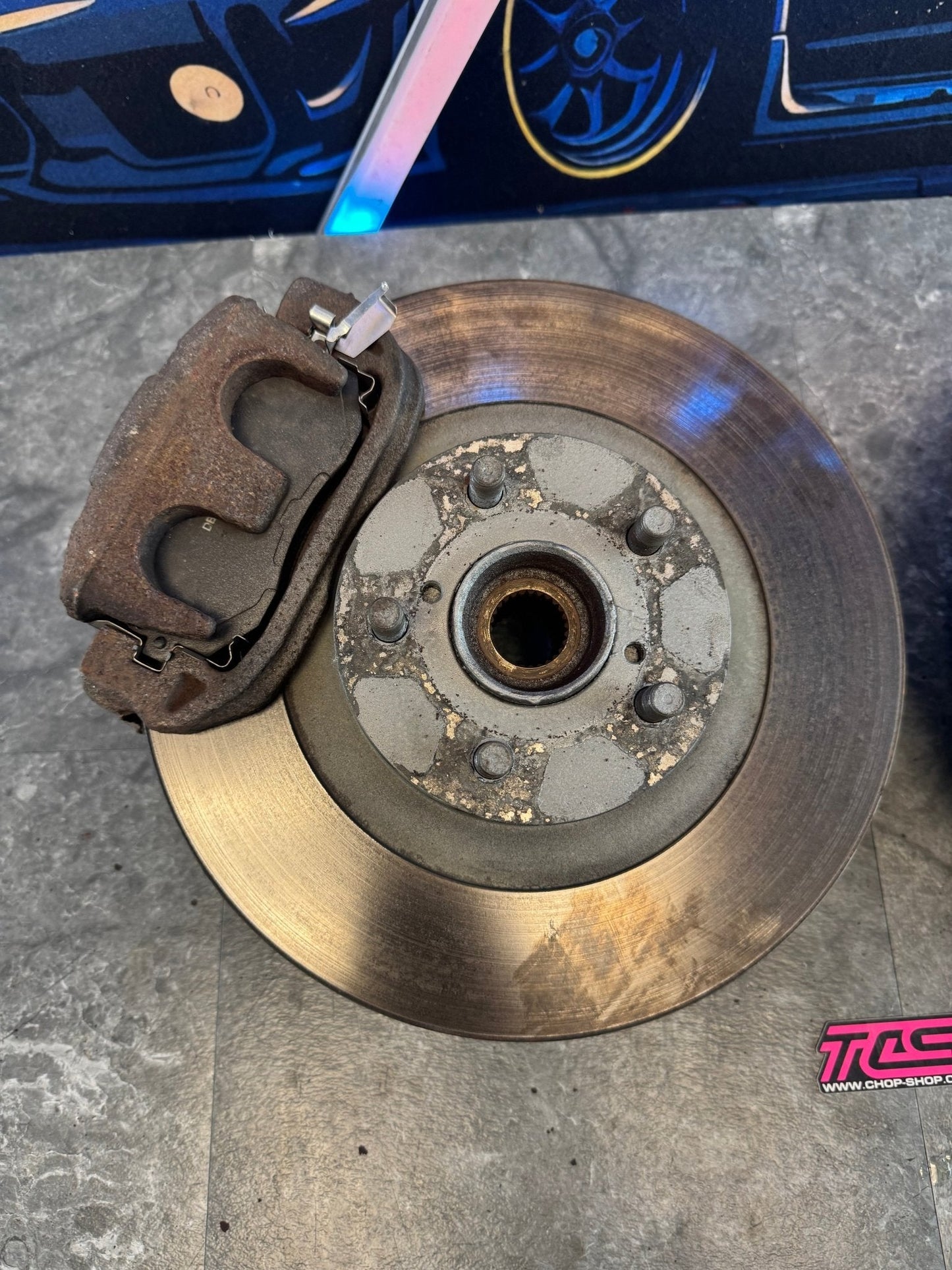 2010-2014 Subaru WRX OEM Front Knuckle Hubs Assembly With Brake Calipers Pair LH RH Left Right