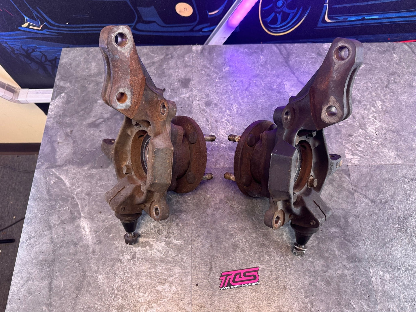 2015-2021 Subaru WRX / 2008-2021 Subaru STi OEM Front Knuckle Hubs Assembly Pair LH RH Left Right