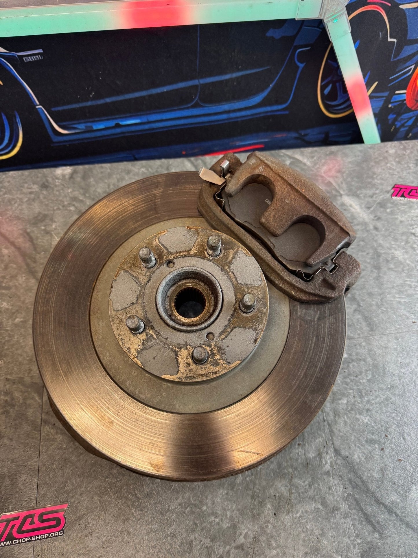 2010-2014 Subaru WRX OEM Front Knuckle Hubs Assembly With Brake Calipers Pair LH RH Left Right