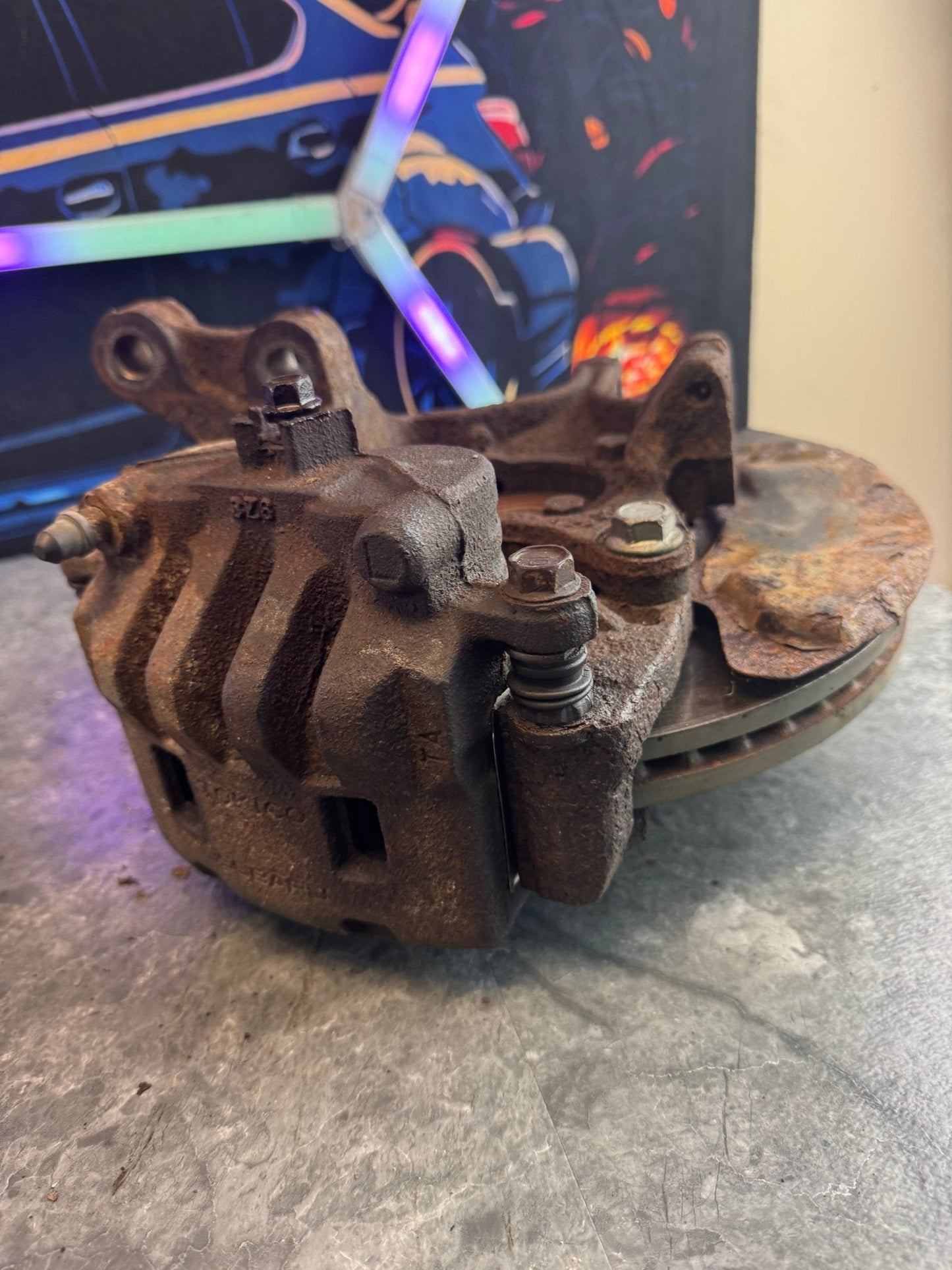 2010-2014 Subaru WRX OEM Front Knuckle Hubs Assembly With Brake Calipers Pair LH RH Left Right