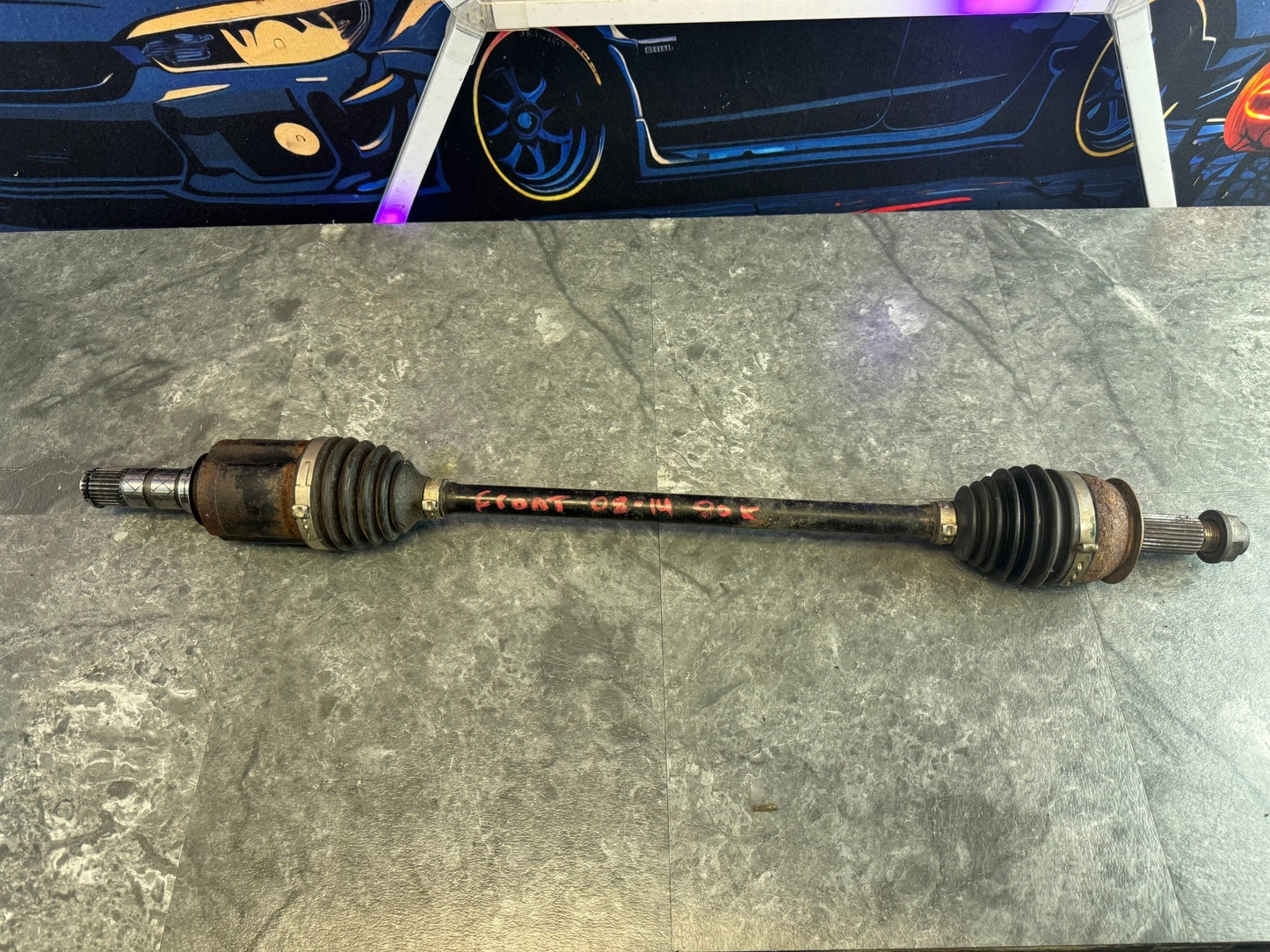 2011-2014 Subaru WRX OEM Front Axle Shaft Single