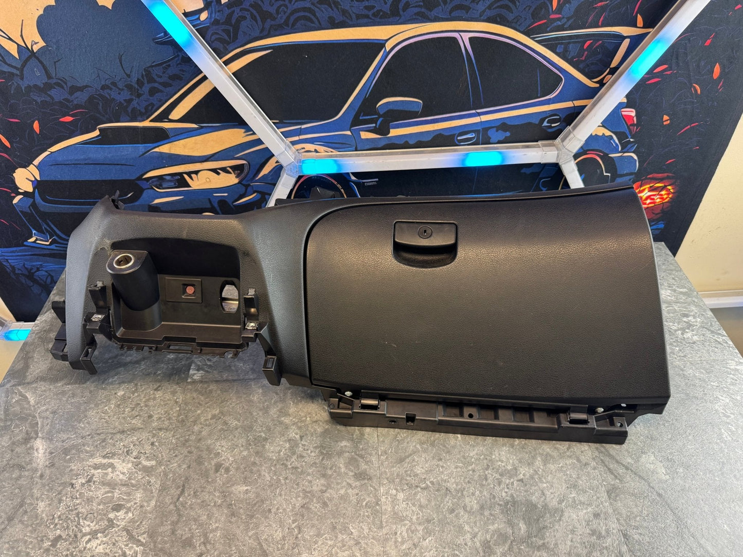 2008-2014 Subaru WRX STi OEM Glove Box Housing Dash Panel With Glove Box