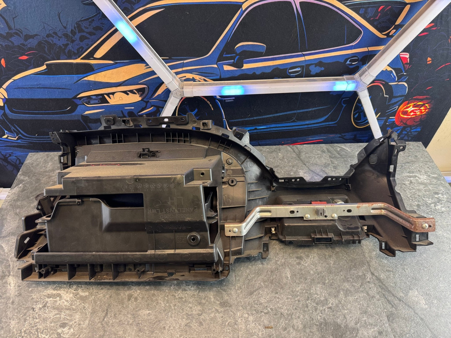 2008-2014 Subaru WRX STi OEM Glove Box Housing Dash Panel With Glove Box