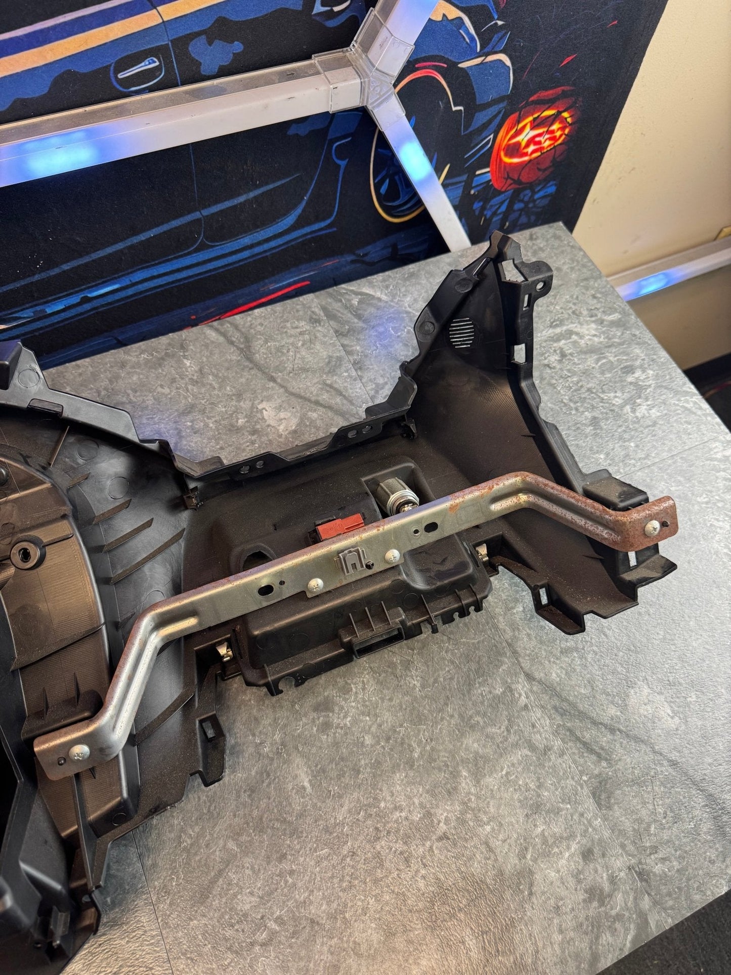 2008-2014 Subaru WRX STi OEM Glove Box Housing Dash Panel With Glove Box