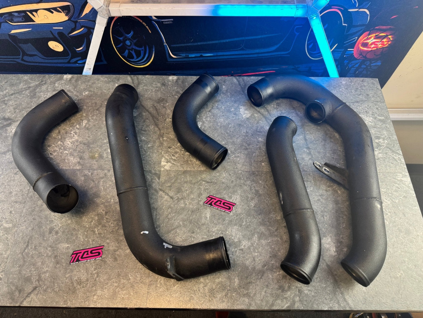 2008-2014 Subaru WRX STi AMS Front Mount Intercooler Rotated Turbo Stock Manifold Kit