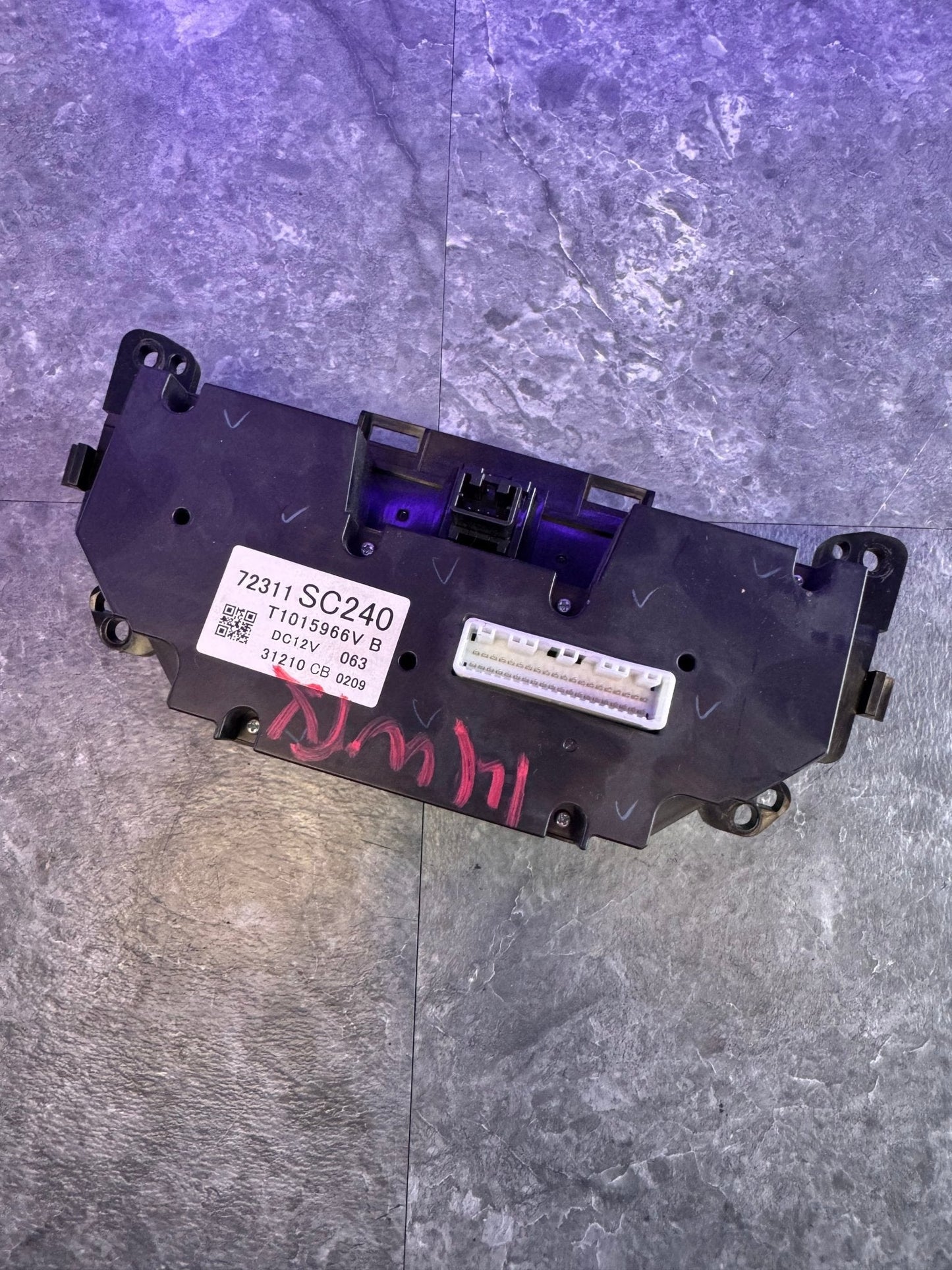 2008-2014 Subaru Impreza WRX HVAC Climate Control Switch Panel