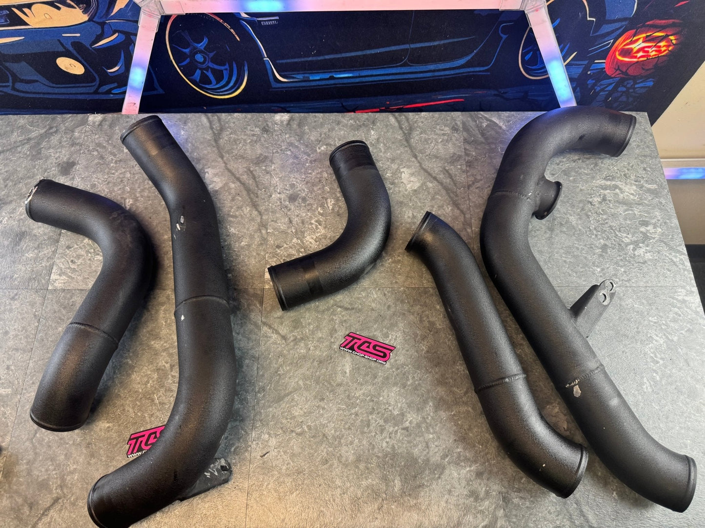 2008-2014 Subaru WRX STi AMS Front Mount Intercooler Rotated Turbo Stock Manifold Kit