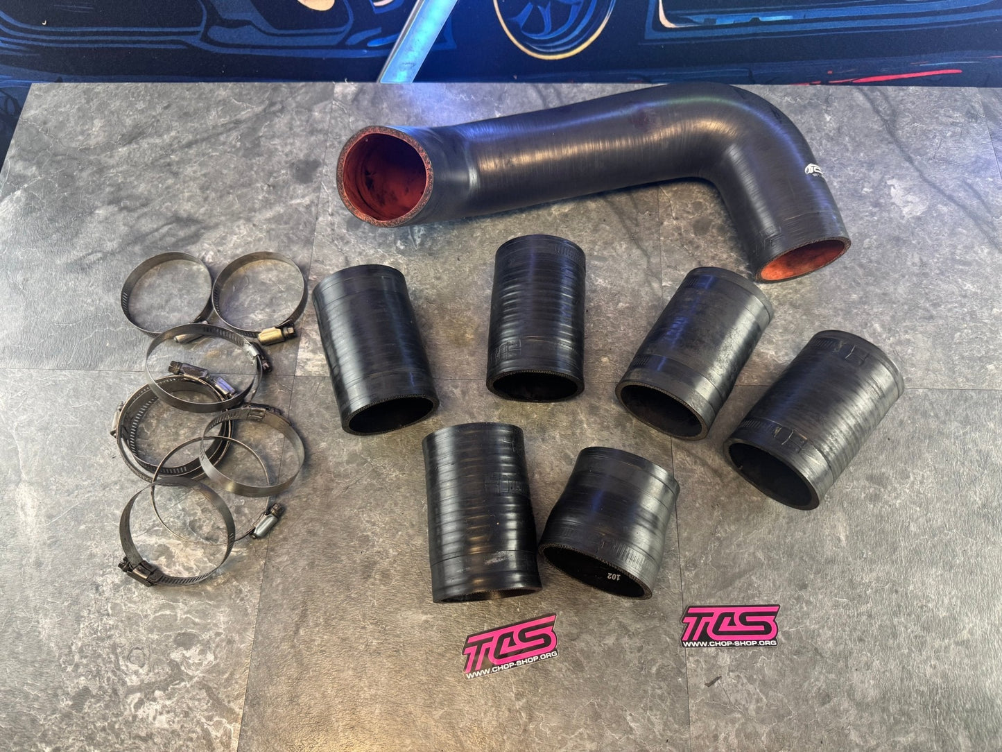 2008-2014 Subaru WRX STi AMS Front Mount Intercooler Rotated Turbo Stock Manifold Kit