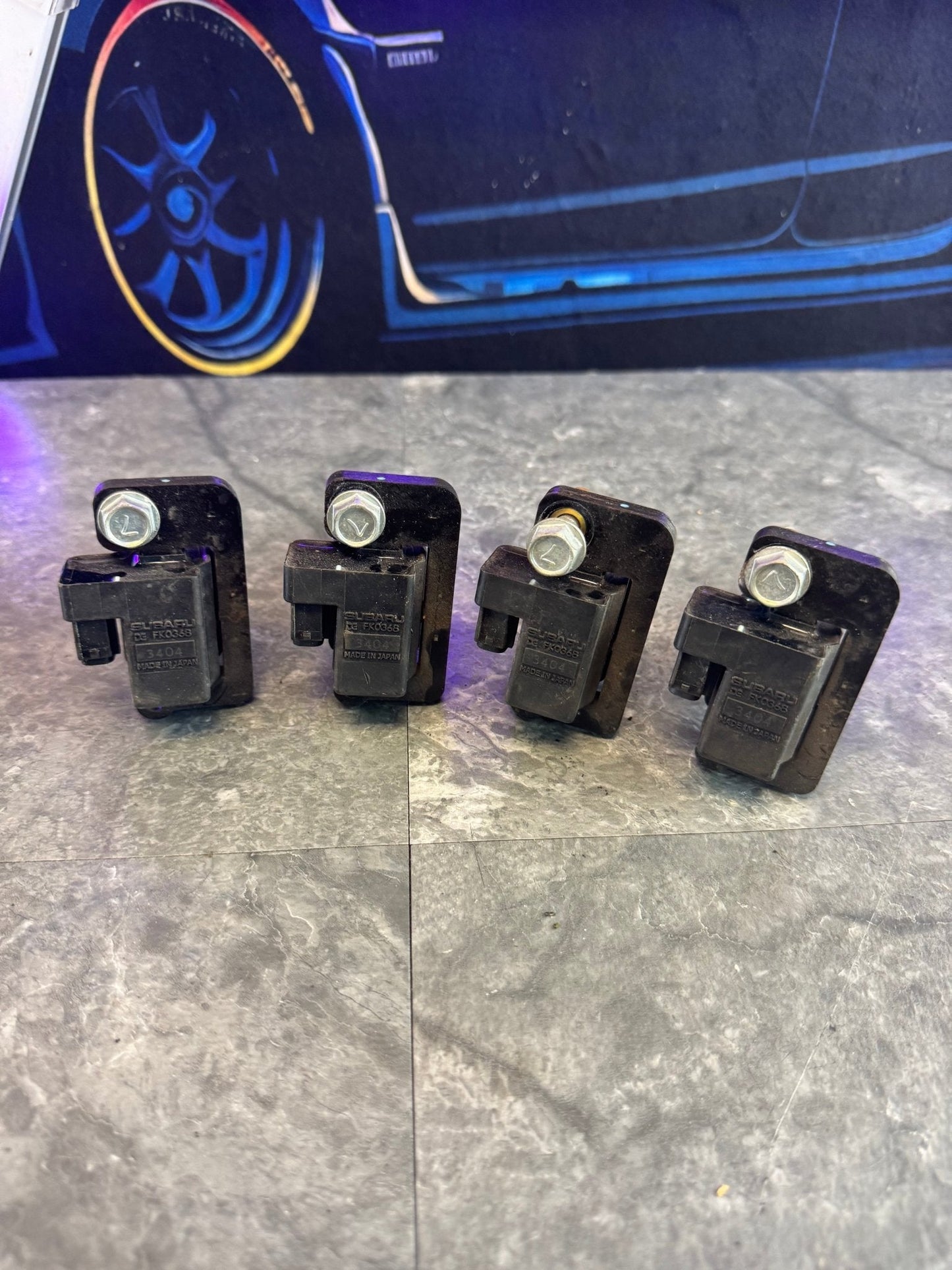 2008-2021 Subaru Impreza WRX STi OEM Ignition Coil Pack Set Of 4 FK0368