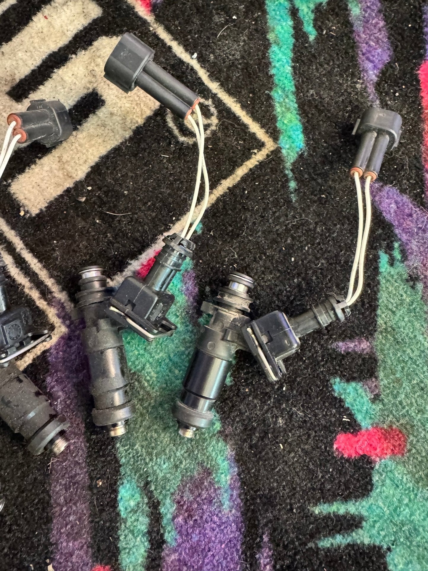 2007-2021 Subaru WRX STi DW DeatschWerks 1200cc Top Feed Fuel Injectors With Pigtails Kit