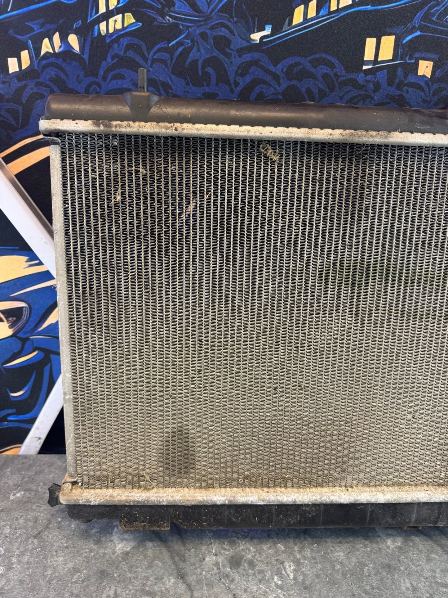 2002-2005 Subaru WRX STi OEM Radiator Assembly Fan Shroud